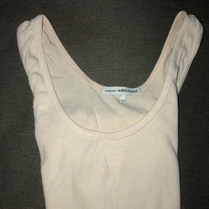 James Perse Light Pink Size 4 Long Tank